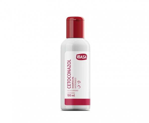 Shampoo Cetoconazol 2 Antifúngico 100mL - Ibasa