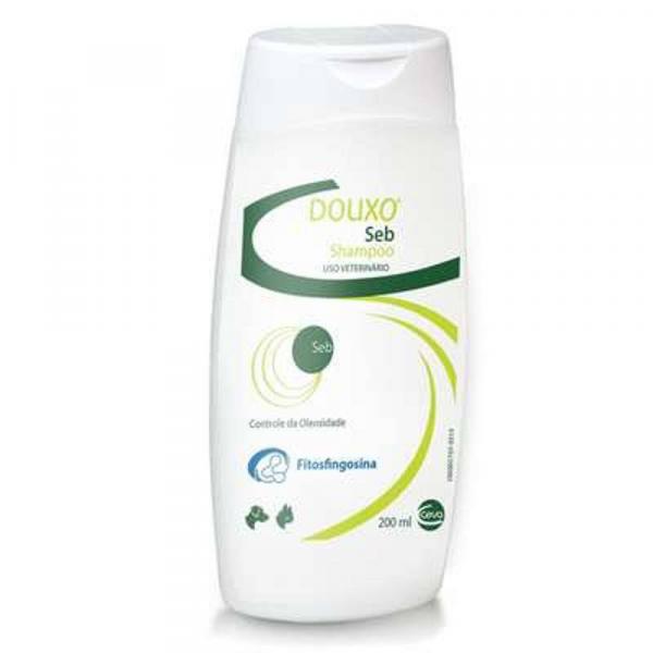 Shampoo Ceva Douxo Seb Shp Controle da Oleosidade para Cães e Gatos 200 Ml