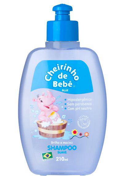 Shampoo Cheirinho De Bebê Blue 210ml