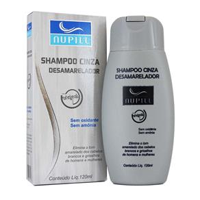 Shampoo Cinza Desamarelador - Nupill