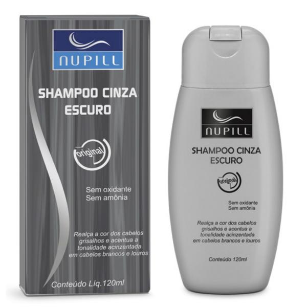 Shampoo Cinza Escuro Nupill 120ml