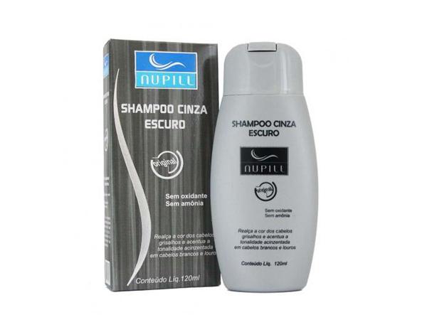 Shampoo Cinza Escuro NUPILL 120ml