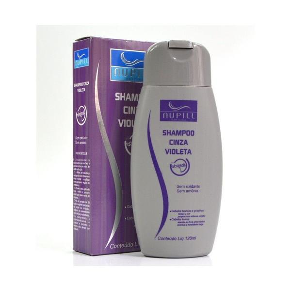 Shampoo Cinza Violeta Nupill 120ml