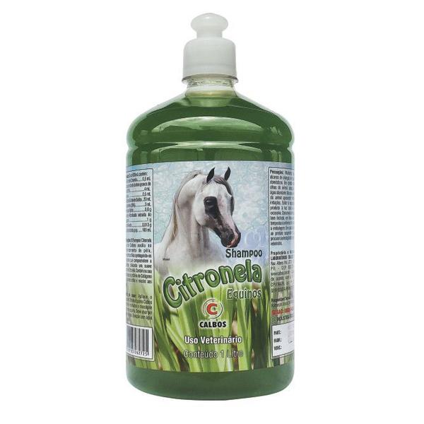 Shampoo Citronela Equinos 1 Lt - Calbos ( Repelente de Insetos )