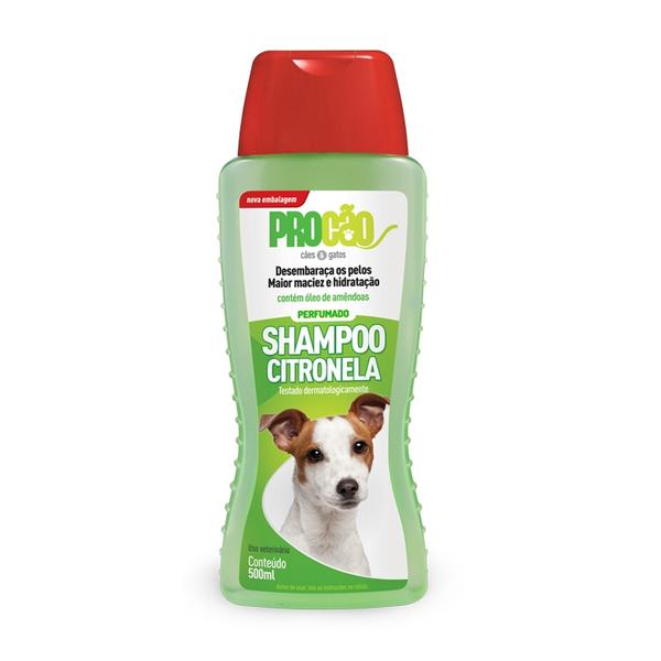 Shampoo Citronela para Cães e Gatos 500ML Procão - Procao