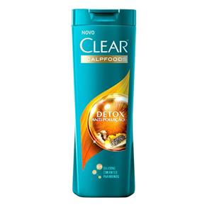 Shampoo Clear Anticaspa Detox Antipoluição - 200ml