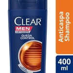 Shampoo Clear Anticaspa Queda Control - 400ml