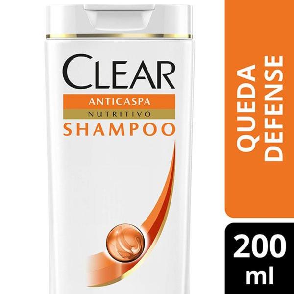 Shampoo Clear Anticaspa Queda Defense - 200ml