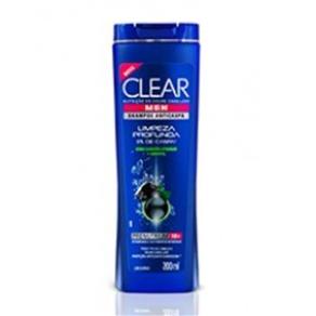 Shampoo Clear Men Limpeza Profunda Masculino 200Ml