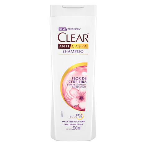 Shampoo Clear Woman Flor de Cerejeira 200Ml