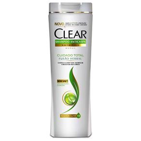 Shampoo CLEAR Women Fusão Herbal Cuidado Total - 400ml