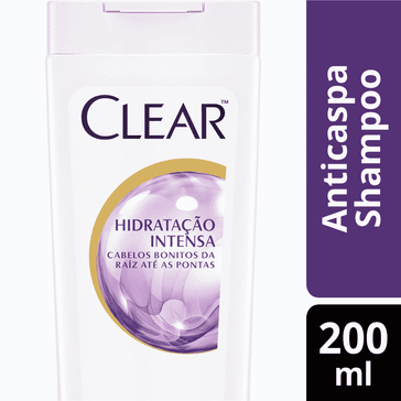 Shampoo Clear Women Hidratação Intensa SH CLEAR WOMEN HIDRAT INTENSA 200ML