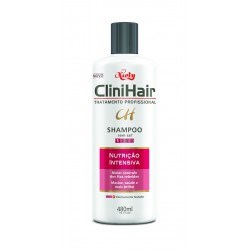 Shampoo CliniHair Nutrição Intensiva Sem Sal 480ml - Niely