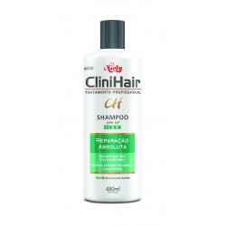 Shampoo CliniHair Reparação Absoluta Sem Sal 480ml - NIELY