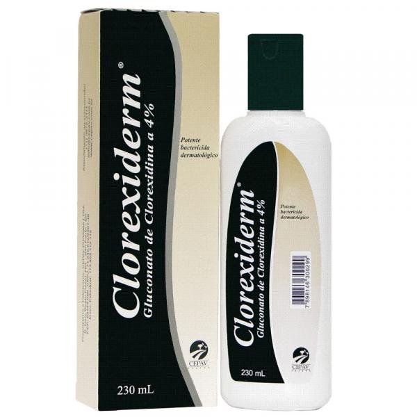 Shampoo Clorexiderm 4% 230ml - Cepav