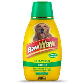 Shampoo Coco P/ Cães 500ml - Baw Waw