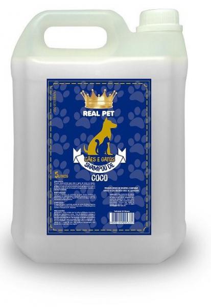 Shampoo Coco Pre Lavagem Rea Pet 5 Lts - Real Pet