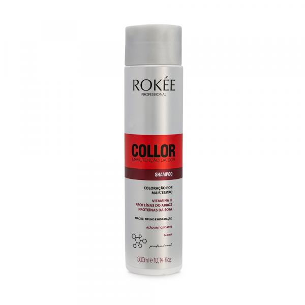 Shampoo Collor Manutenção da Cor ROKÉE Professional - 300ml