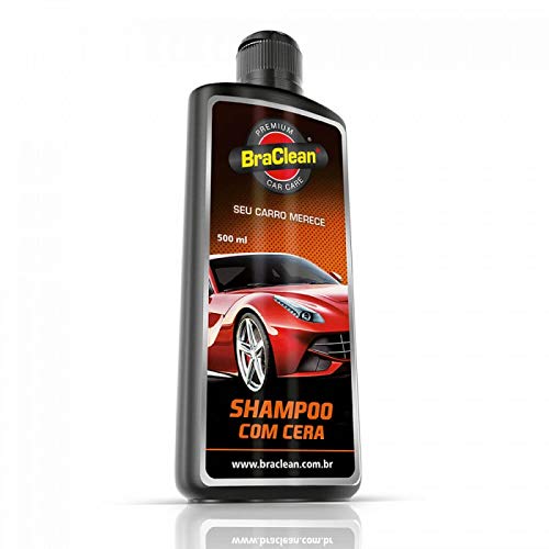 Shampoo com Cera de Carnaúba Automotivo 500ml - Braclean