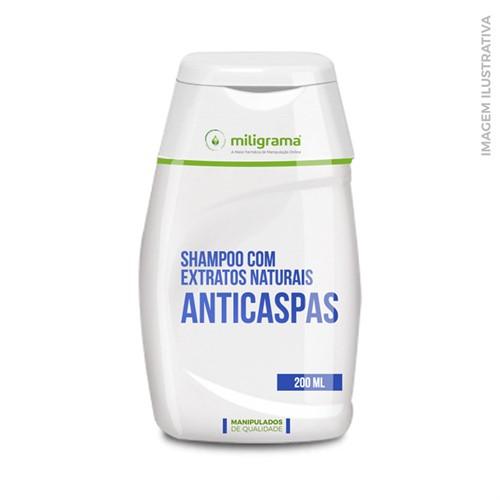 Shampoo com Extratos Naturais Anticaspa - Miligrama