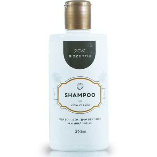 Shampoo com Óleo de Coco 250ml Biozenthi