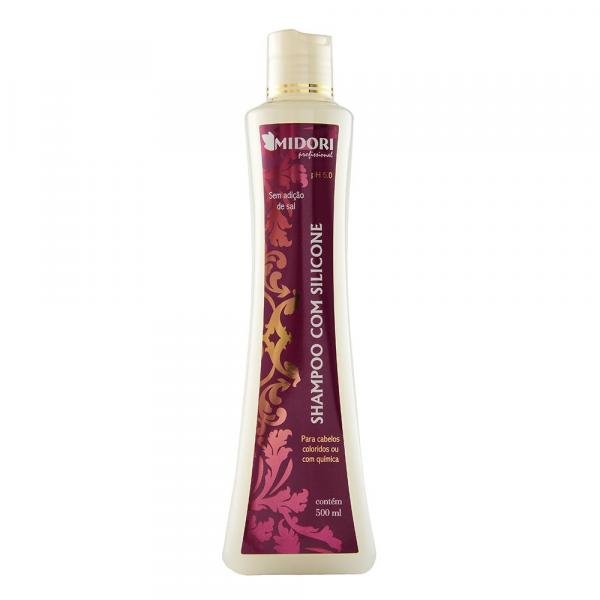 Shampoo com Silicone 500ml - Midori Profissional