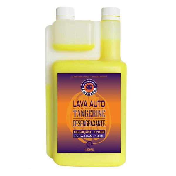 Shampoo Concentrado 1:100 Lava Auto Tangerine 1,2Lt EasyTech