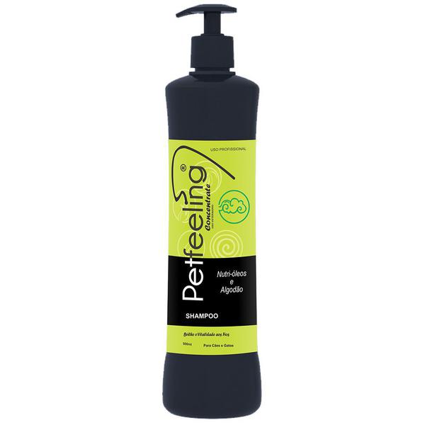 Shampoo Concentrate Nutri-Óleos e Algodão Petfeeling 500ml