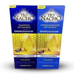 Shampoo + Condicionador Antiqueda Engrossador Tio Nacho 830ml