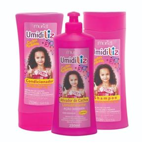 Shampoo + Condicionador + Ativador Umidiliz Kids Muriel