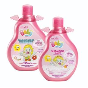 Shampoo + Condicionador Baby Menina 150ml Muriel