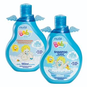 Shampoo + Condicionador Baby Menino 150ml Muriel