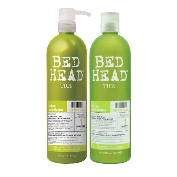 Shampoo + Condicionador Bed Head Tigi Reenergize 750ml