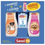 Shampoo+Condicionador + Colônia Pet Sanol Dog