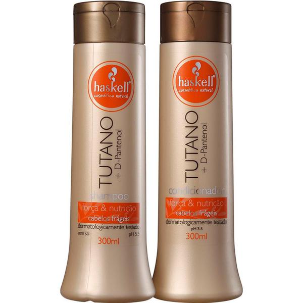 Shampoo Condicionador de Tutano e D Pantenol Haskell 300ml
