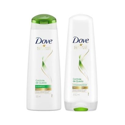 Shampoo + Condicionador Dove Controle de Queda 200ml