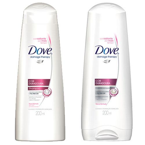 Shampoo + Condicionador Dove Cor Duradoura 200ml - Dove