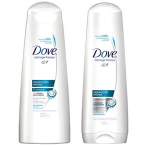 Shampoo + Condicionador Dove Hidratação Intensa 400ml