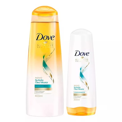 Shampoo + Condicionador Dove Nutrição Óleo Micelar 400ml+200ml