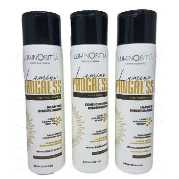 Shampoo Condicionador e Tratamento Pós Escova Progressiva Luminositta