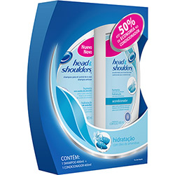 Shampoo + Condicionador Head&Shoulders Hidratação com Óleo de Amêndoas - 400ml