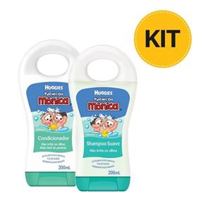 Shampoo + Condicionador Infantil Turma da Mônica Huggies 200ml