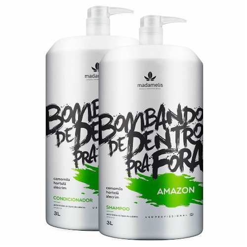 Shampoo Condicionador Lavatório Amazon 3l Madamelis Hidrata MM-014