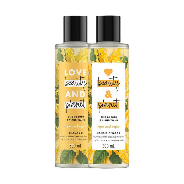Shampoo + Condicionador Love Beauty And Planet - 300Ml
