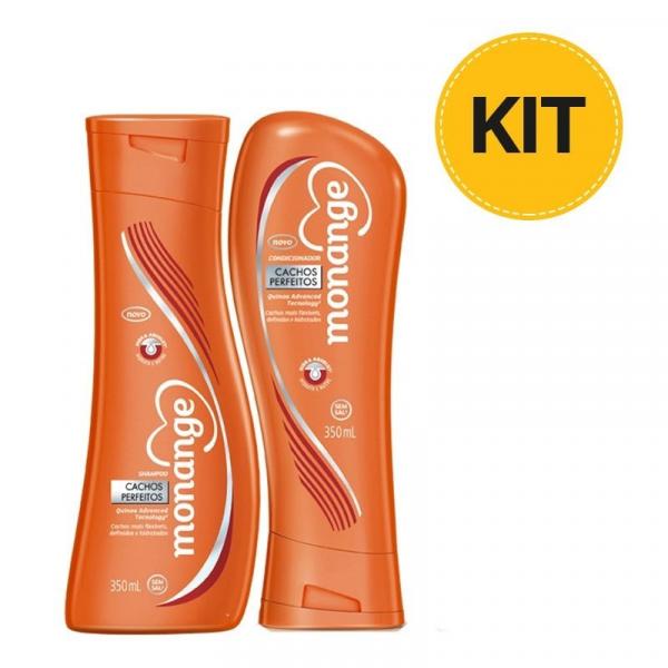 Shampoo + Condicionador Monange Cachos Perfeitos 350ml por R9,98