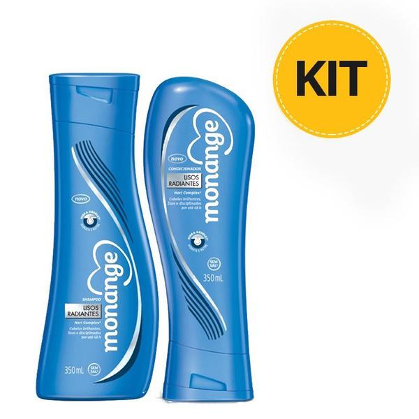 Shampoo + Condicionador Monange Lisos Radiantes 350ml por R8,99