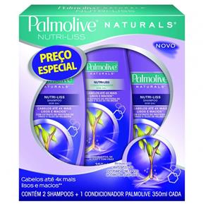 Shampoo + Condicionador Nutri-Liss Preço Especial Emb. Contém 2un. de Shampoo + 1un. de Condicionador de 350ml Cada - Palmolive - 350 Ml
