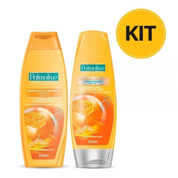 Shampoo + Condicionador Palmolive Naturals Reparação Completa 350ml por R10,99