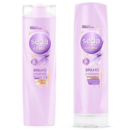 Kit Seda Brilho e Movimento Shampoo + Condicionador 325ml