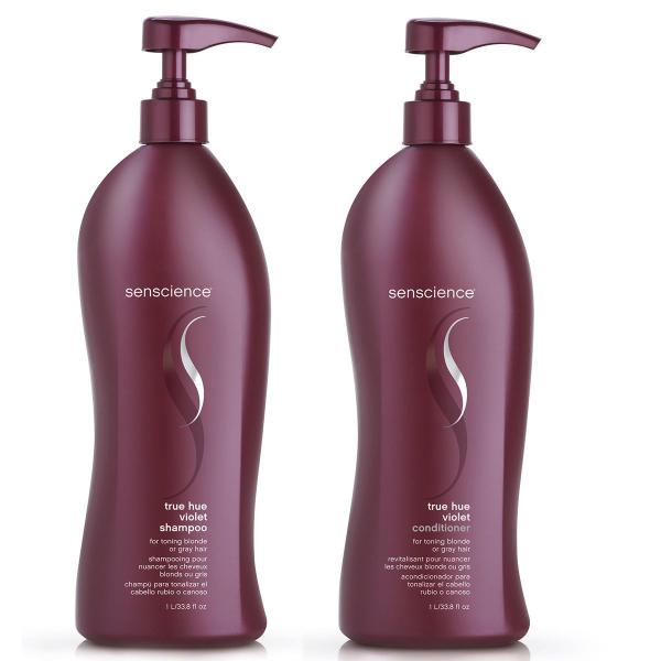 Shampoo + Condicionador Senscience True Hue Violet 1000 Ml